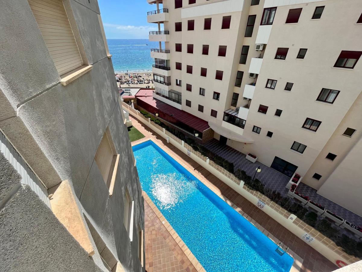 Modern Apartment On The Beach With Pool Calp Exterior foto