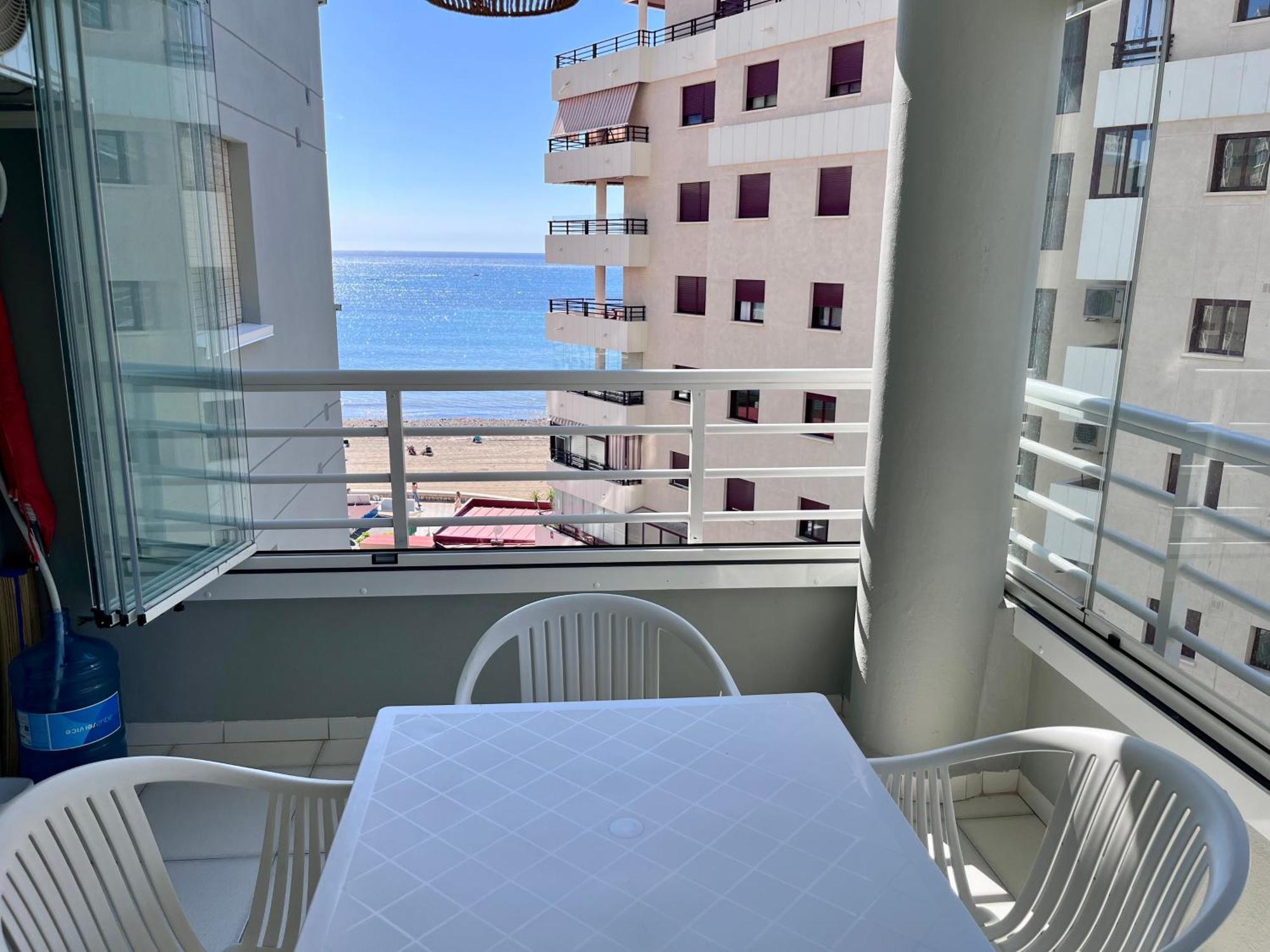 Modern Apartment On The Beach With Pool Calp Exterior foto